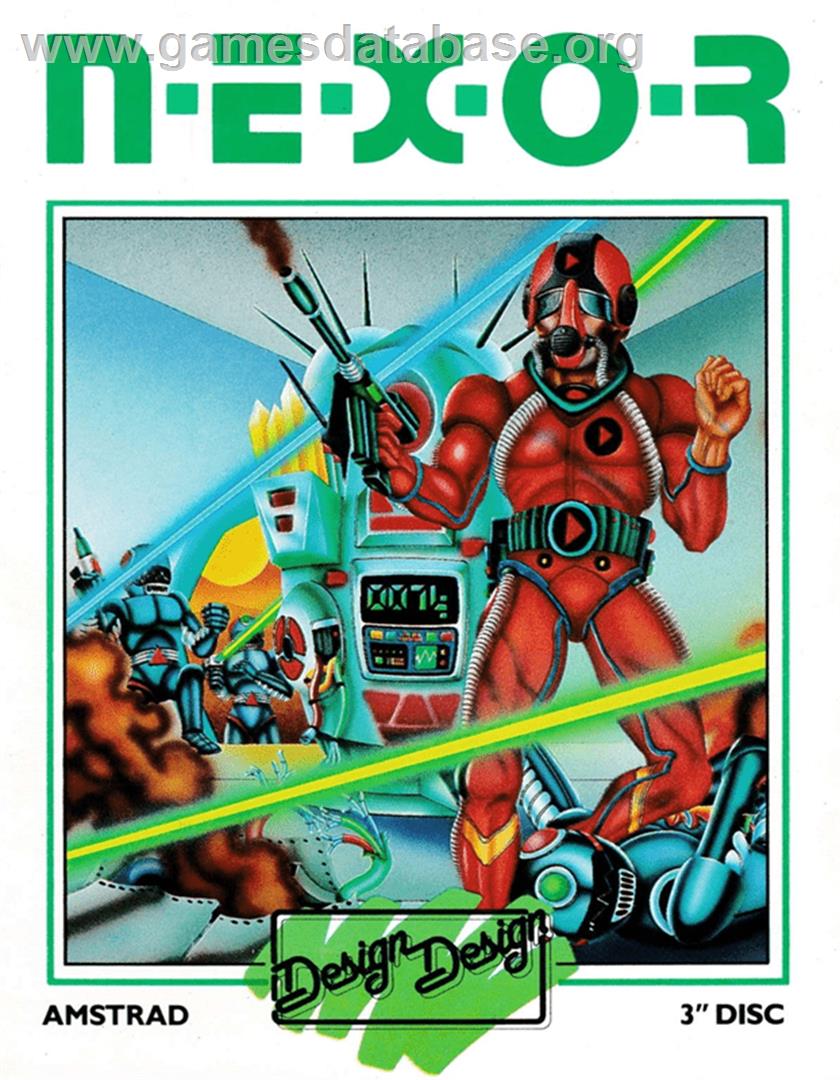N.E.X.O.R. - Amstrad CPC - Artwork - Box